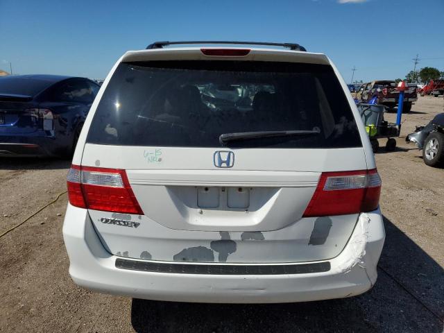 5FNRL38607B127836 - 2007 HONDA ODYSSEY EXL WHITE photo 6