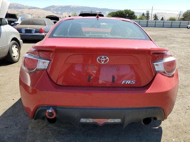 JF1ZNAA13F9712356 - 2015 TOYOTA SCION FR-S წითელი ფოტო 6