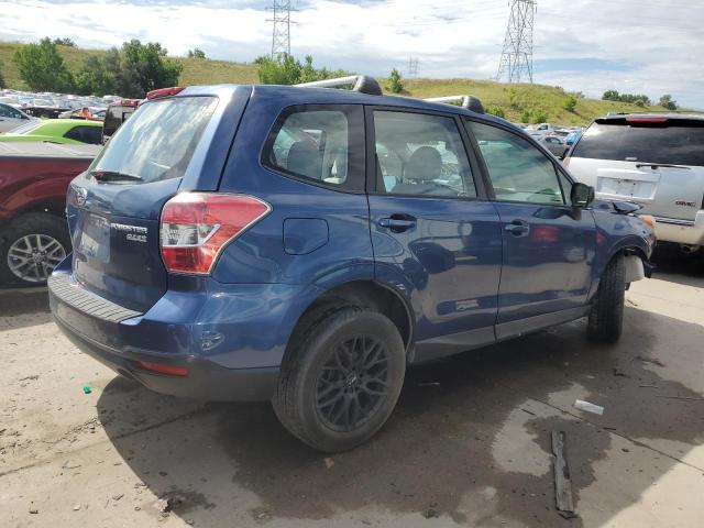 JF2SJAAC6EH444546 - 2014 SUBARU FORESTER 2.5I BLUE photo 3