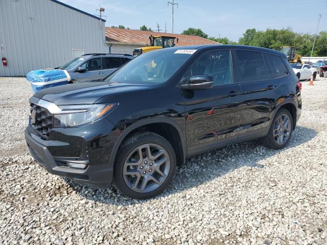 5FNYF8H52PB008094 - 2023 HONDA PASSPORT EXL Siyah fotoğraf 1