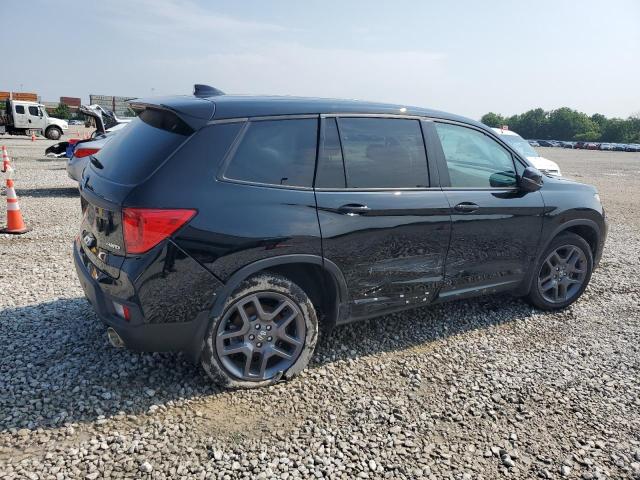 5FNYF8H52PB008094 - 2023 HONDA PASSPORT EXL Siyah fotoğraf 3