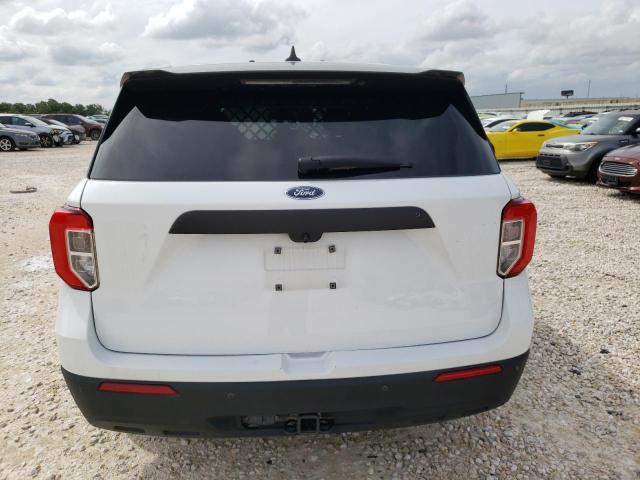 1FM5K8AB5NGC06911 - 2022 FORD EXPLORER POLICE INTERCEPTOR WHITE photo 6
