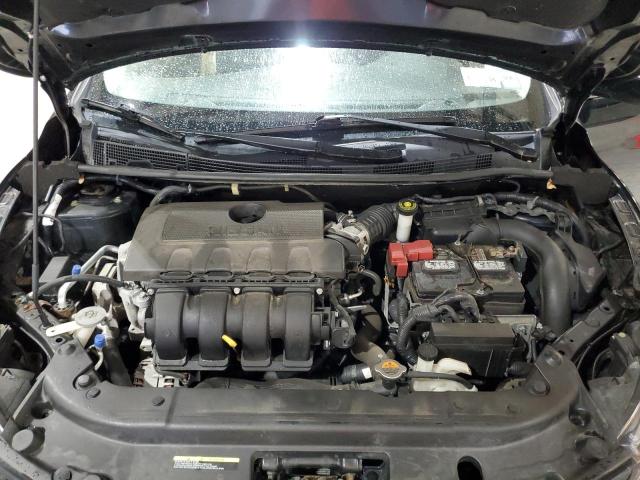 3N1AB7AP4KY247701 - 2019 NISSAN SENTRA S შავი ფოტო 11