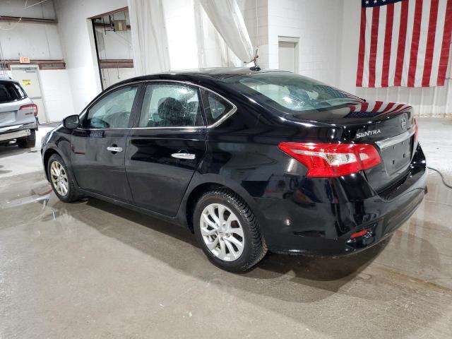 3N1AB7AP4KY247701 - 2019 NISSAN SENTRA S შავი ფოტო 2