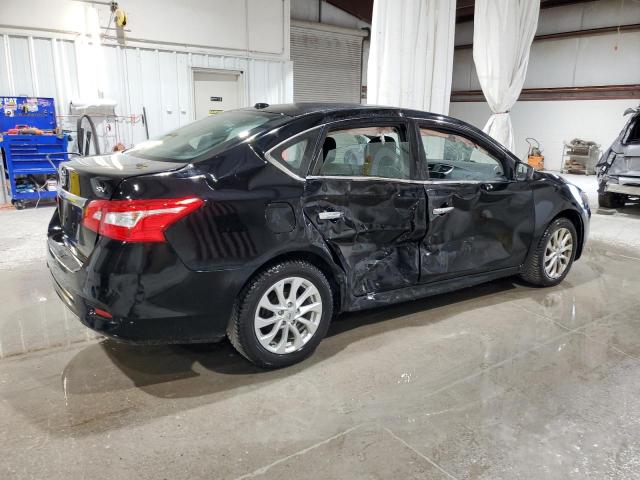 3N1AB7AP4KY247701 - 2019 NISSAN SENTRA S შავი ფოტო 3