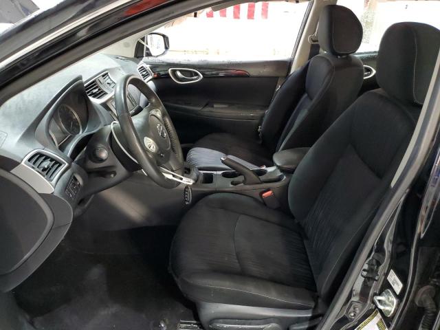 3N1AB7AP4KY247701 - 2019 NISSAN SENTRA S შავი ფოტო 7