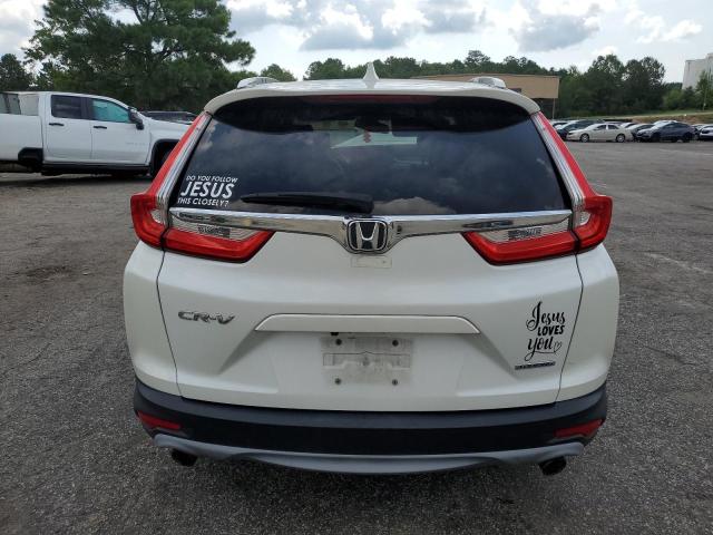 2HKRW1H93JH510362 - 2018 HONDA CR-V TOURING WHITE photo 6