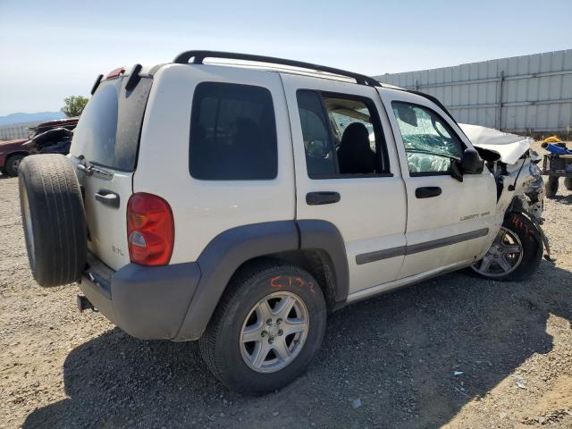 1J4GK48K33W563545 - 2003 JEEP LIBERTY SPORT 白色 照片 3