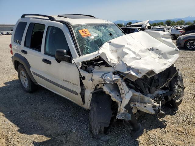 1J4GK48K33W563545 - 2003 JEEP LIBERTY SPORT 白色 照片 4
