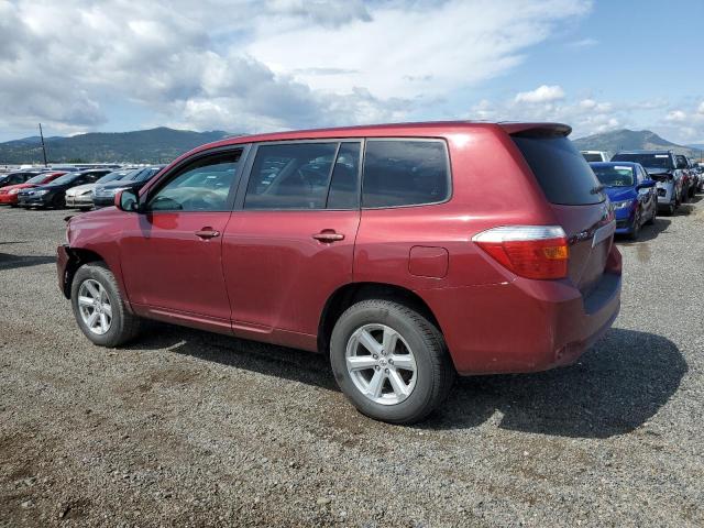 JTEES41A182042221 - 2008 TOYOTA HIGHLANDER 红色 照片 2