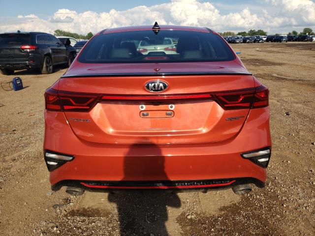 3KPF44AC9LE148058 - 2020 KIA FORTE GT ORANGE photo 6