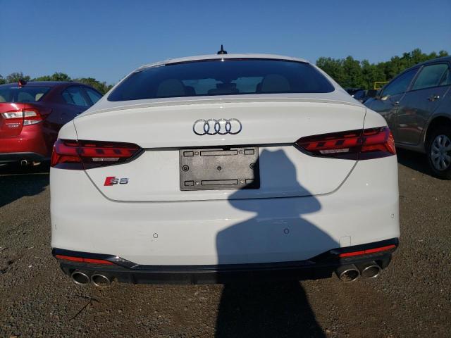 WAUB4CF58NA025406 - 2022 AUDI S5 PRESTIGE WHITE photo 6