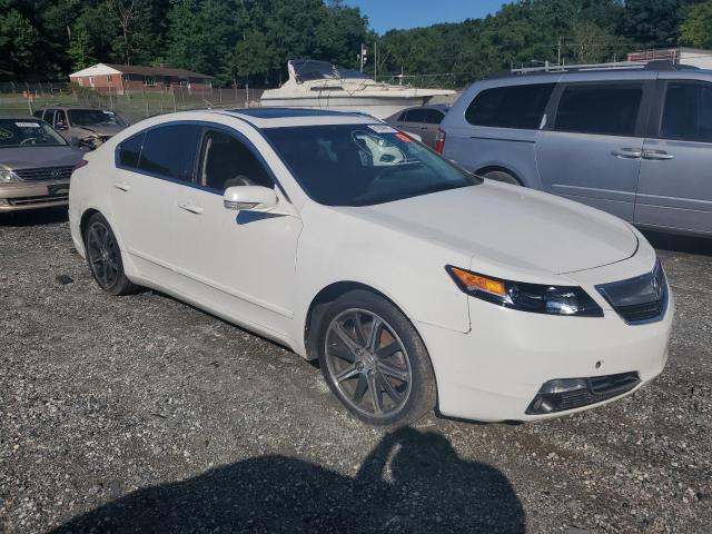 19UUA8F52DA001782 - 2013 ACURA TL TECH WHITE photo 4