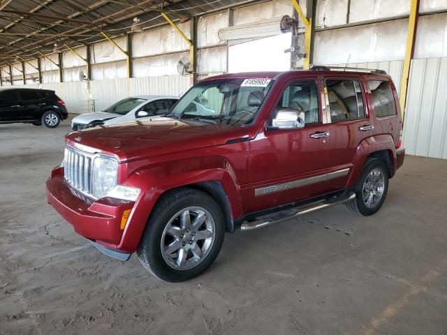 1J4PN5GK8BW505296 - 2011 JEEP LIBERTY LIMITED RED photo 1