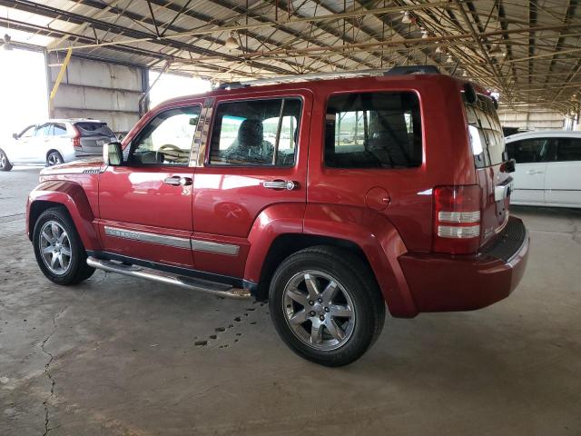 1J4PN5GK8BW505296 - 2011 JEEP LIBERTY LIMITED RED photo 2