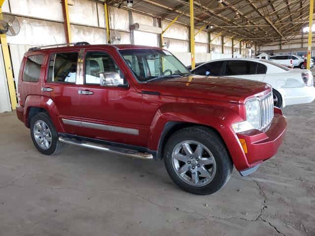 1J4PN5GK8BW505296 - 2011 JEEP LIBERTY LIMITED RED photo 4