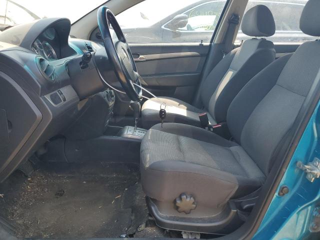 KL1TD56678B212119 - 2008 CHEVROLET AVEO BASE ტურკოუსი ფოტო 7
