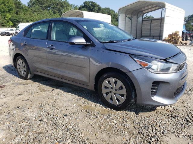 3KPA24AD4LE329934 - 2020 KIA RIO LX GRAY photo 4