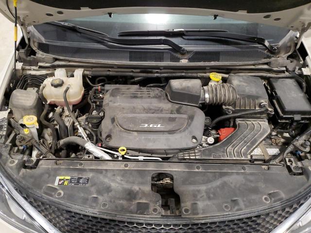 2C4RC1EG2HR638472 - 2017 CHRYSLER PACIFICA TOURING L PLUS SILVER photo 12