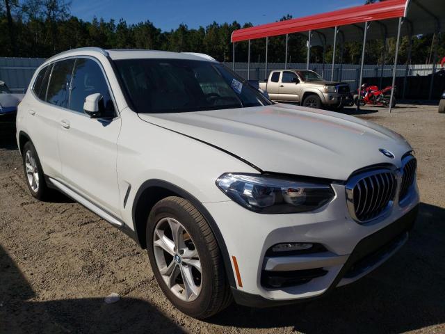 5UXTR7C54KLF36195 - 2019 BMW X3 SDRIVE30I WHITE photo 1