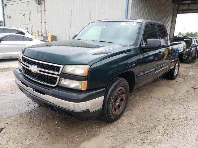 1GCEC19V67Z115385 - 2007 CHEVROLET SILVERADO C1500 CLASSIC GREEN photo 1