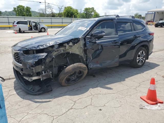 5TDGZRAH4MS524414 - 2021 TOYOTA HIGHLANDER XLE 黑色 照片 1