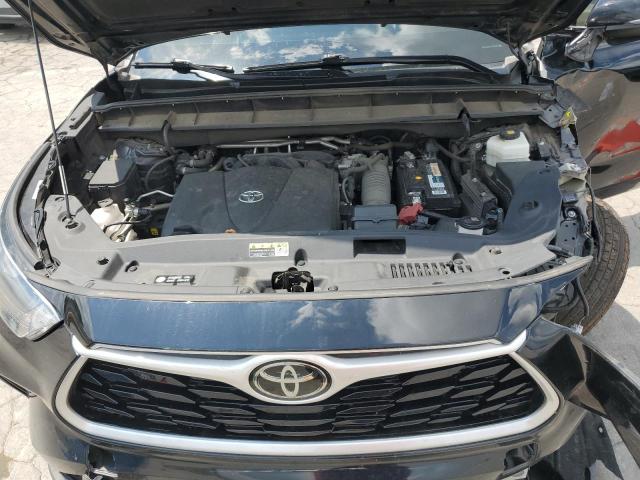 5TDGZRAH4MS524414 - 2021 TOYOTA HIGHLANDER XLE 黑色 照片 12