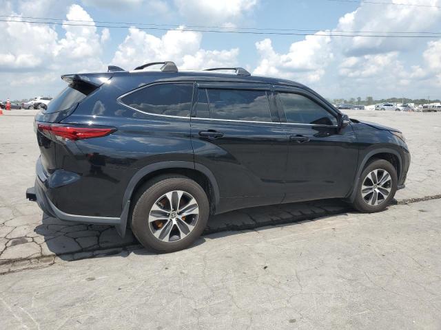 5TDGZRAH4MS524414 - 2021 TOYOTA HIGHLANDER XLE 黑色 照片 3