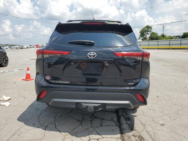 5TDGZRAH4MS524414 - 2021 TOYOTA HIGHLANDER XLE 黑色 照片 6