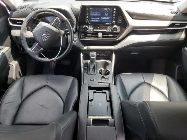 5TDGZRAH4MS524414 - 2021 TOYOTA HIGHLANDER XLE 黑色 照片 8
