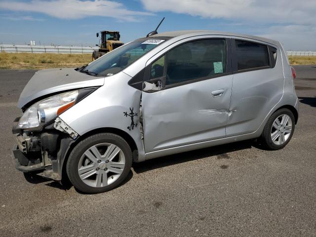 KL8CC6S96FC813314 - 2015 CHEVROLET SPARK 1LT SILVER photo 1