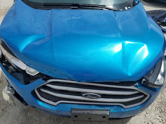 MAJ6S3GL5LC336595 - 2020 FORD ECOSPORT SE BLUE photo 12