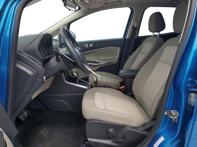 MAJ6S3GL5LC336595 - 2020 FORD ECOSPORT SE BLUE photo 7