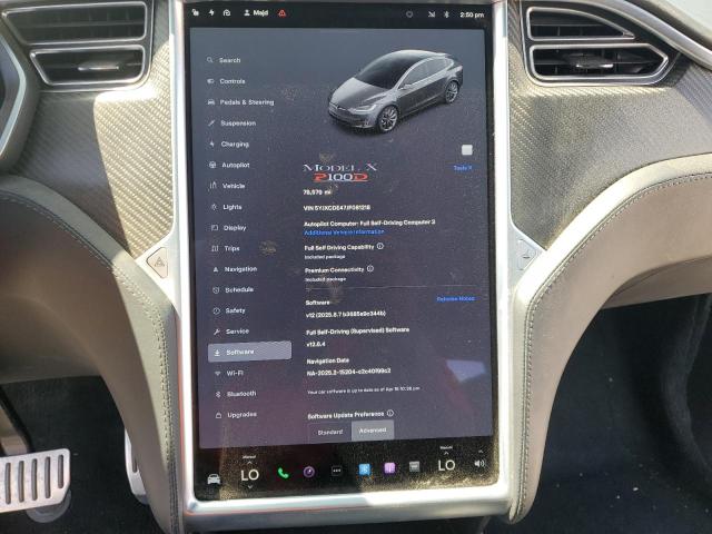 5YJXCDE47JF081218 - 2018 TESLA MODEL X 黑色 照片 9