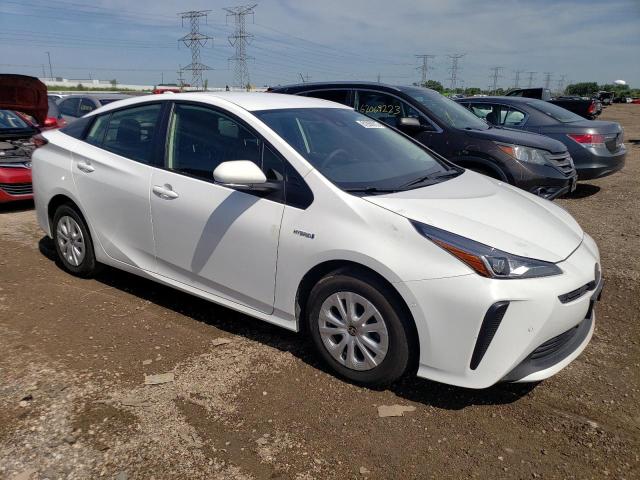 JTDKAMFU2M3150347 - 2021 TOYOTA PRIUS SPECIAL EDITION WHITE photo 4