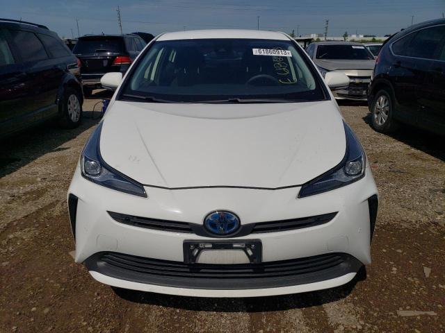 JTDKAMFU2M3150347 - 2021 TOYOTA PRIUS SPECIAL EDITION WHITE photo 5