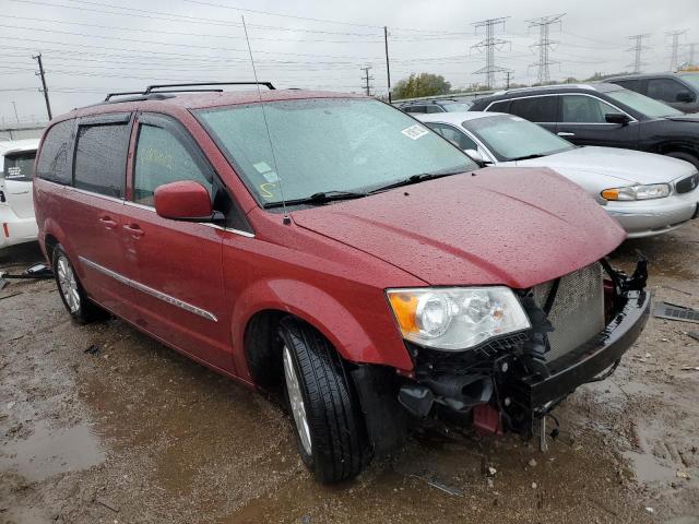 2C4RC1BG1ER256496 - 2014 CHRYSLER TOWN & COU TOURING 红色 照片 1