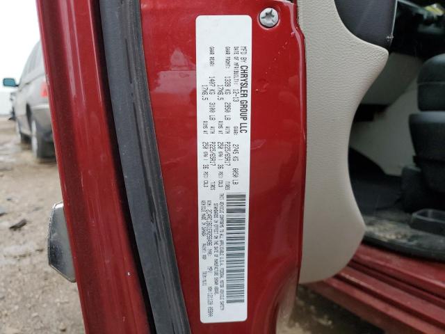 2C4RC1BG1ER256496 - 2014 CHRYSLER TOWN & COU TOURING 红色 照片 10