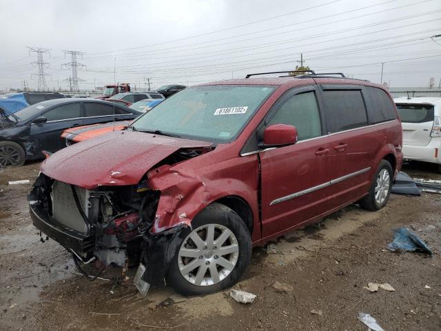 2C4RC1BG1ER256496 - 2014 CHRYSLER TOWN & COU TOURING 红色 照片 2