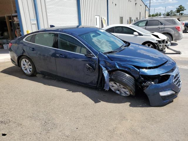 1G1ZD5ST3NF152495 - 2022 CHEVROLET MALIBU LT BLUE photo 4