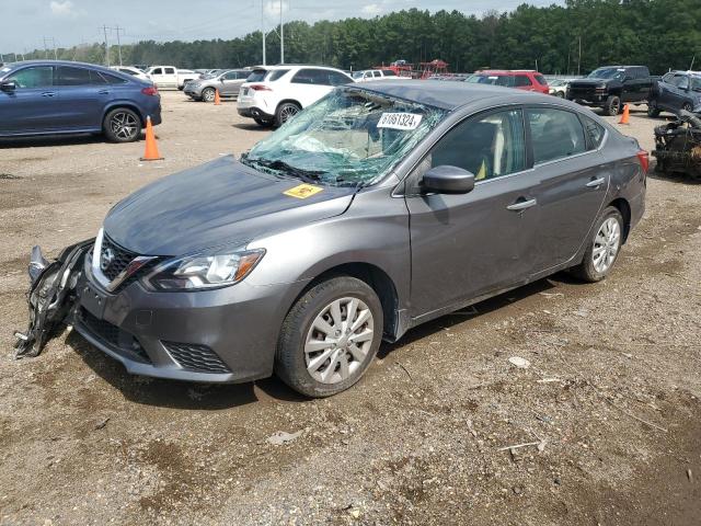 3N1AB7AP7KY211212 - 2019 NISSAN SENTRA S GRAY photo 1