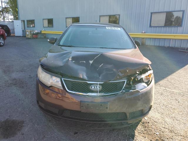 KNAFU4A22A5291320 - 2010 KIA FORTE EX BURGUNDY photo 5