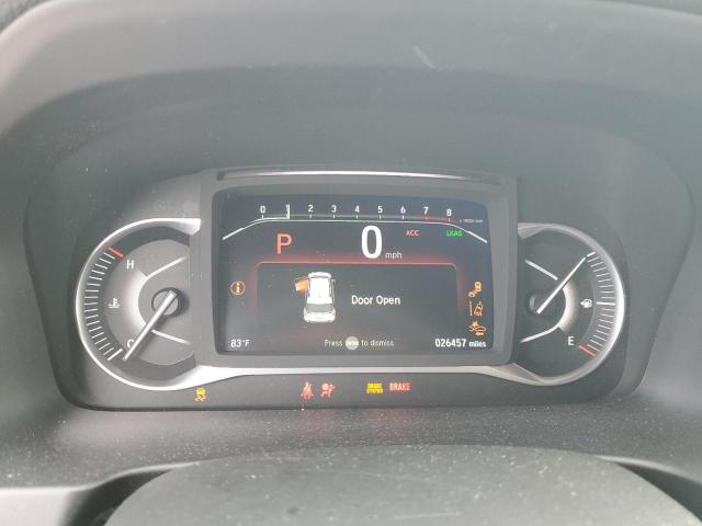 5FNYF8H53NB018842 - 2022 HONDA PASSPORT EXL أزرق صورة 9