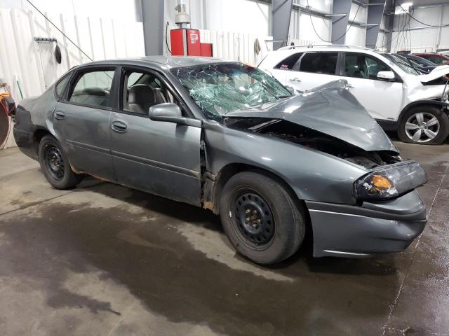 2G1WF52E959246131 - 2005 CHEVROLET IMPALA GRAY photo 4