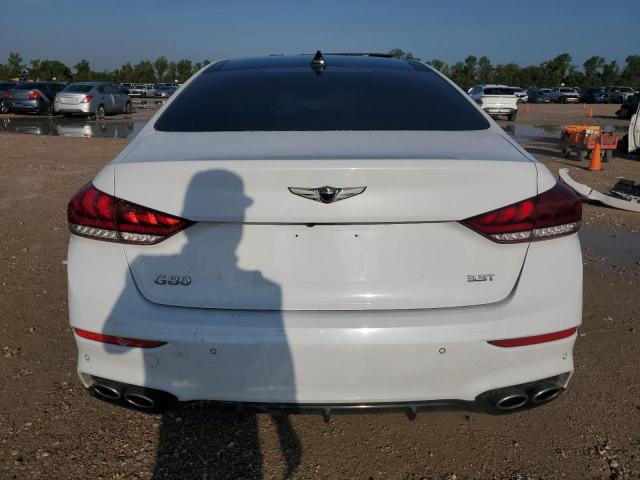 KMHGN4JB4JU224756 - 2018 GENESIS G80 SPORT WHITE photo 6