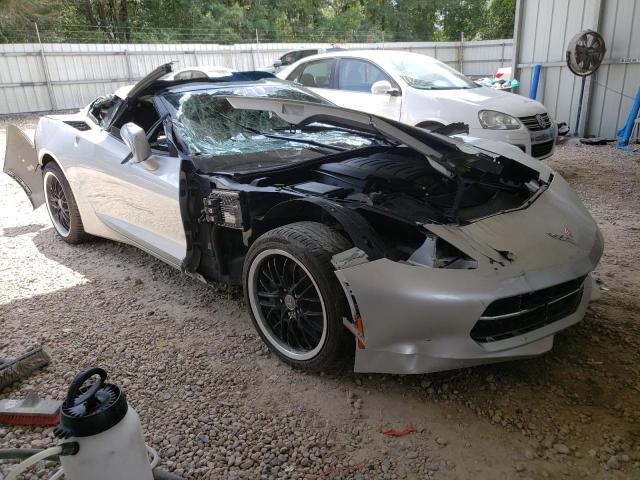 1G1YF2D75E5124434 - 2014 CHEVROLET CORVETTE STINGRAY 3LT SILVER photo 4