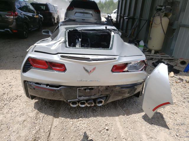 1G1YF2D75E5124434 - 2014 CHEVROLET CORVETTE STINGRAY 3LT SILVER photo 6