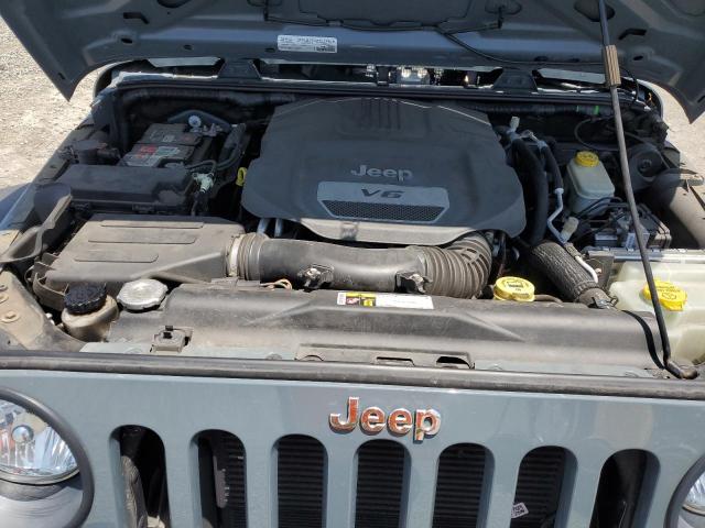1C4BJWDG1FL712427 - 2015 JEEP WRANGLER U SPORT 灰色 照片 11