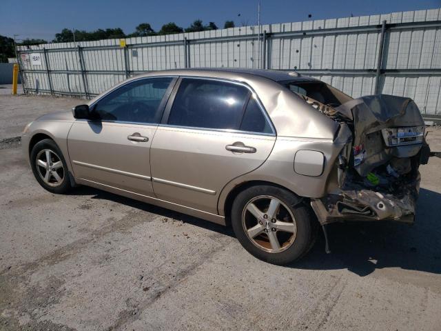 1HGCM56874A107110 - 2004 HONDA ACCORD EX GOLD photo 2