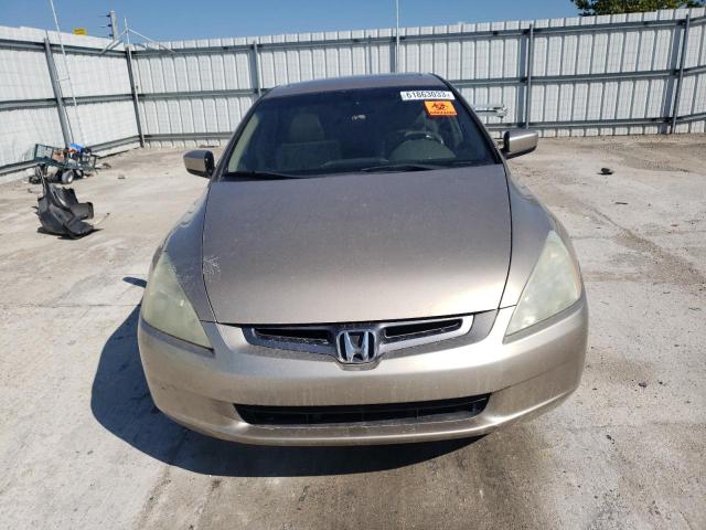 1HGCM56874A107110 - 2004 HONDA ACCORD EX GOLD photo 5